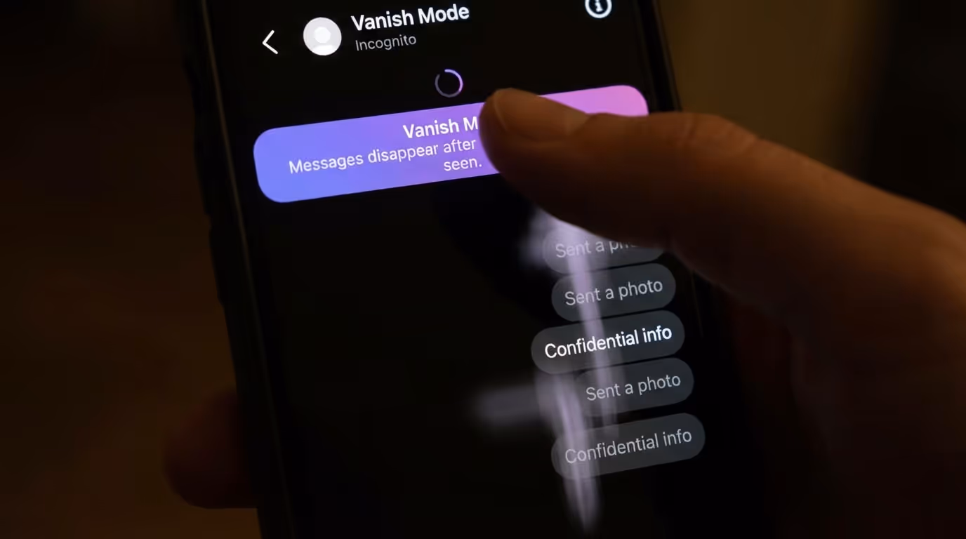 What Is Vanish Mode on Instagram